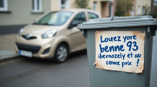 Louez votre benne 93 rapidement et au meilleur prix